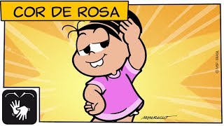 Libras Cor De Rosa Turma Da Mônica