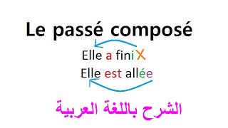 La #conjugaison / Le passé composé/ #5AP/تصريف الأفعال في الماضي المركب في #اللغة الفرنسية / #Passé