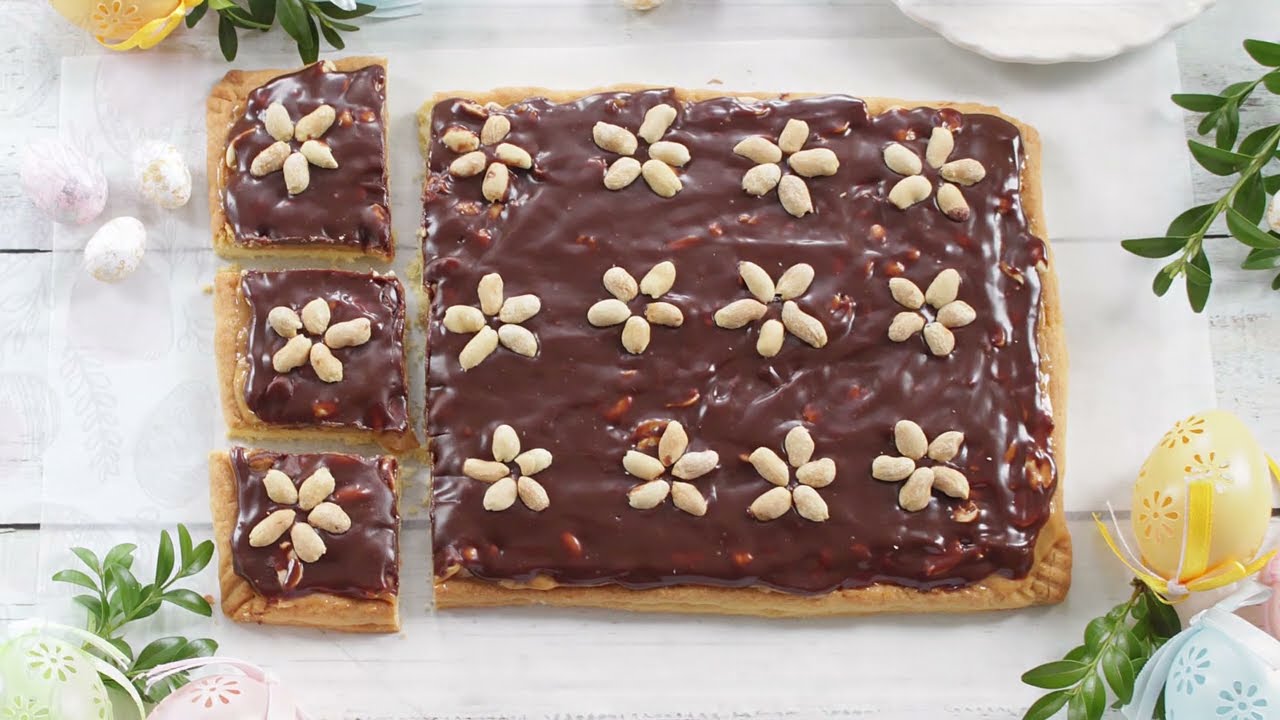 Banalnie łatwy Mazurek Snikers na Wielkanoc | Musisz go zrobić | Domowy Smak Jedzenia