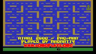 Atari 2600 Longplay [002] Pac-Man