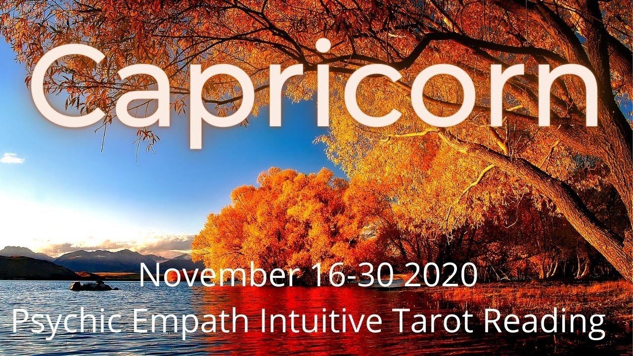 Capricorn, One Of The Most Profound Readings I've Seen