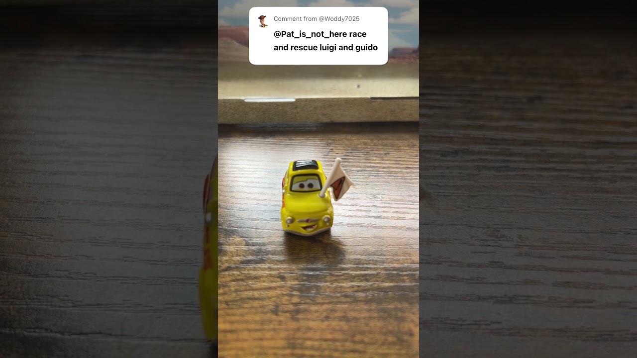 Disney cars diecast race and rescue Luigi (China 26) 