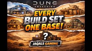 Celebrity Dune Awakening Building Showcase – All Build Sets In One Base Profile