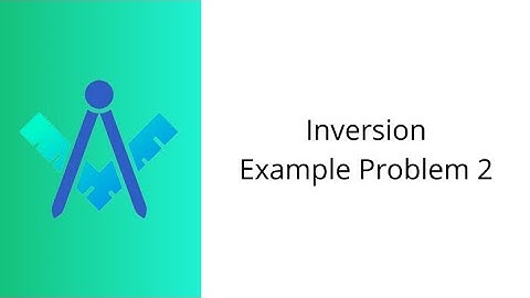 Inversion Problem 2 (CNCM Member Lecture)