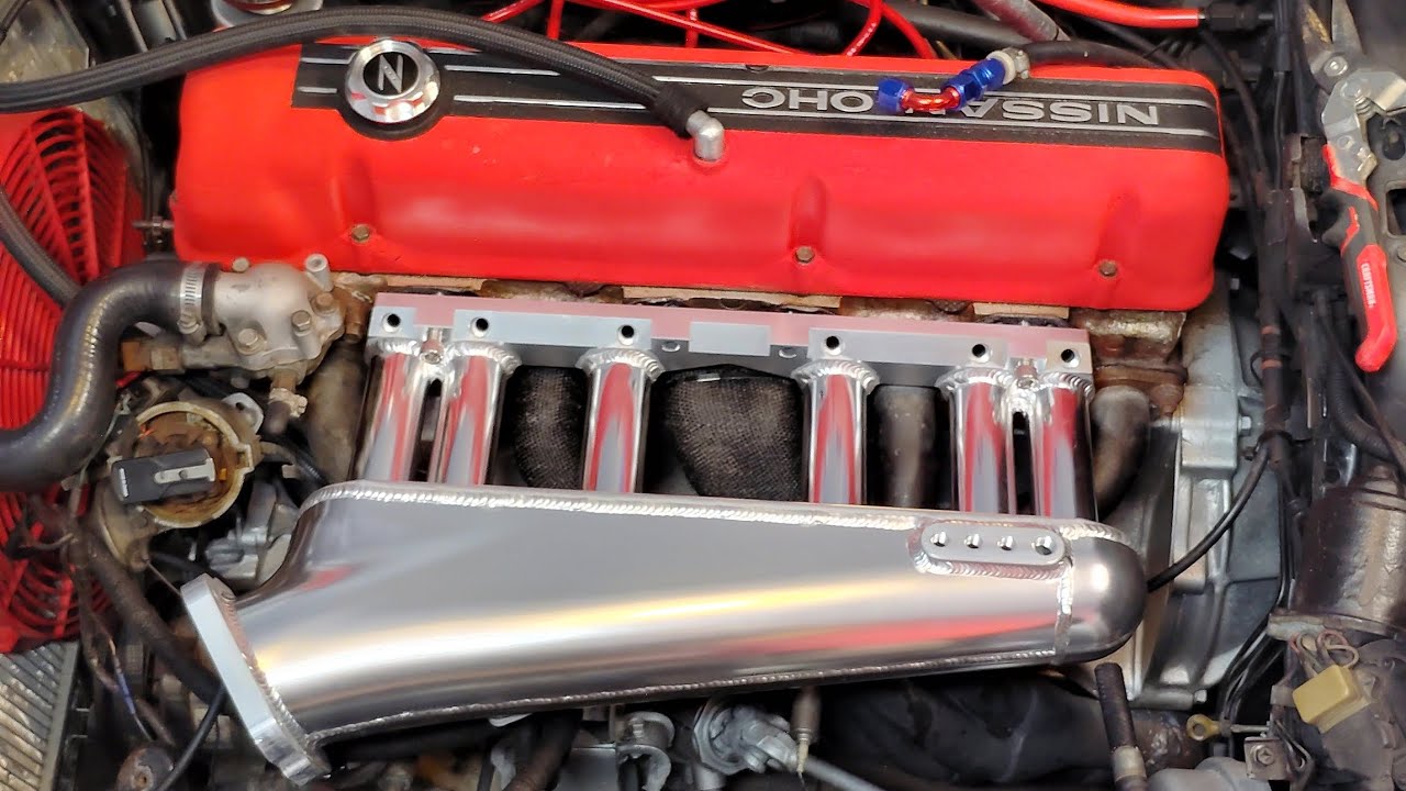 Datsun Protunerz zx intake install Pt3 throttle cable,TPS,hardware