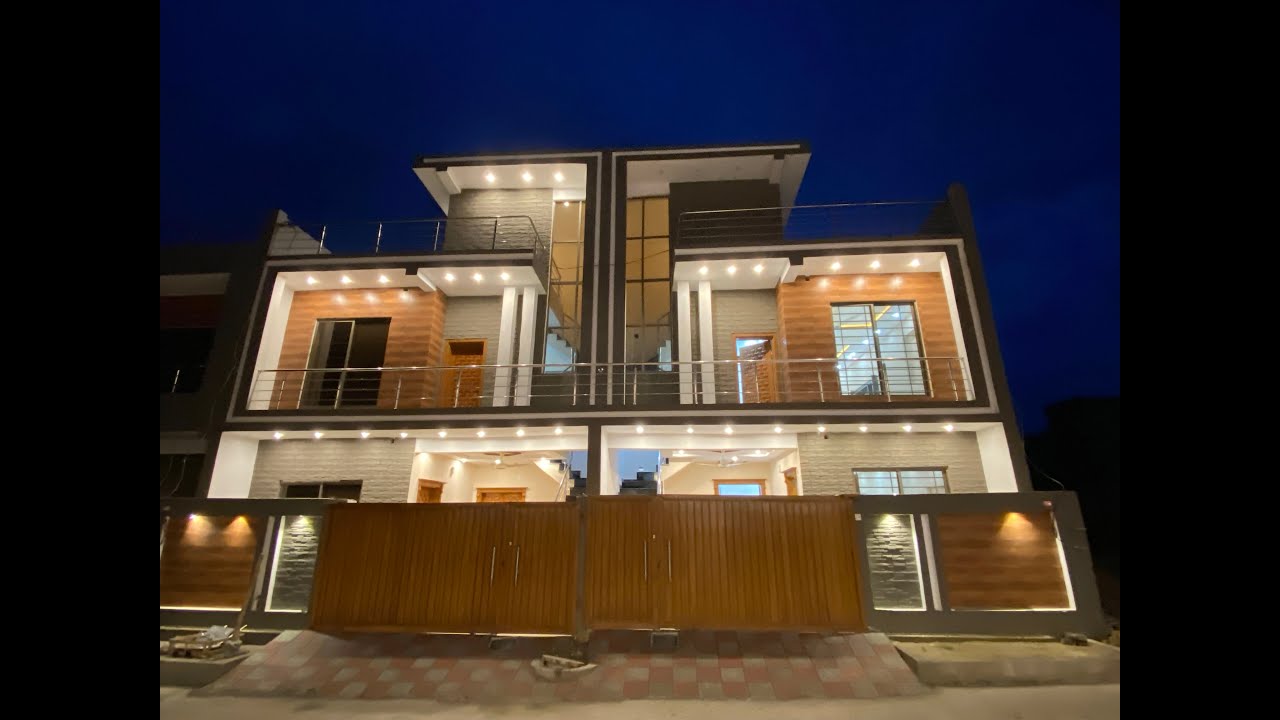 5 Marla Double Story Luxury House for Sale New City Phase 2 YouTube