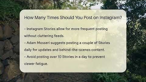How Many Times Should You Post on Instagram? - Everyday-Networking