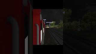 Full Speed me Goods Train Overtake 😱🚆🔥 | Lasgau Station #viral #youtubeshorts #game #wap7 #vairal
