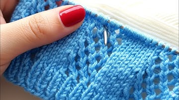 ⭐️Knitting Tutorial Suitable for Beginners | Easy Two-Needle Pattern