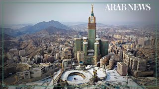 AERIAL SHOTS of Muslim pilgrims circumambulating Makkah’s Kaaba