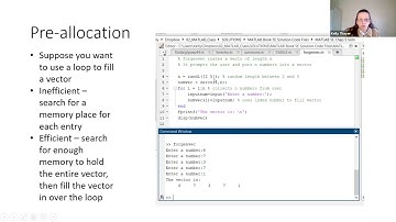 MATLAB: Looping and Vectorizing Code
