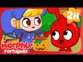 O jogo de doces de Halloween 🦇🧛🎃 Garagem do Gecko e Morphle em Português | Desenhos Animados