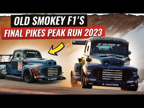 Old Smokey F1 FINAL run Pikes Peak Hillclimb 2023