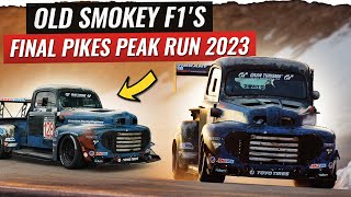 Old Smokey F1 FINAL run Pikes Peak Hillclimb 2023