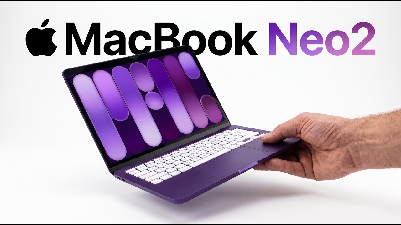 MacBook Neo2: Release Date & Specs Leaked! (12GB RAM) - YouTube