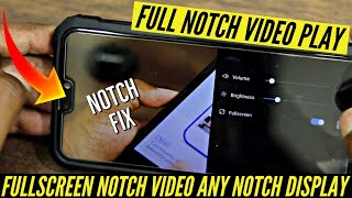 How To Play Full Screen Video On Notch Display Phone | Enjoy Full Screen [ Hindi ] screenshot 5