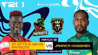 Extended Highlights | St Kitts & Nevis Patriots vs Jamaica Kingsmen | CPL 2026 screenshot 2