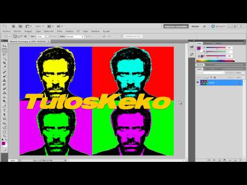 Tutorial Photoshop // Efecto Warhol