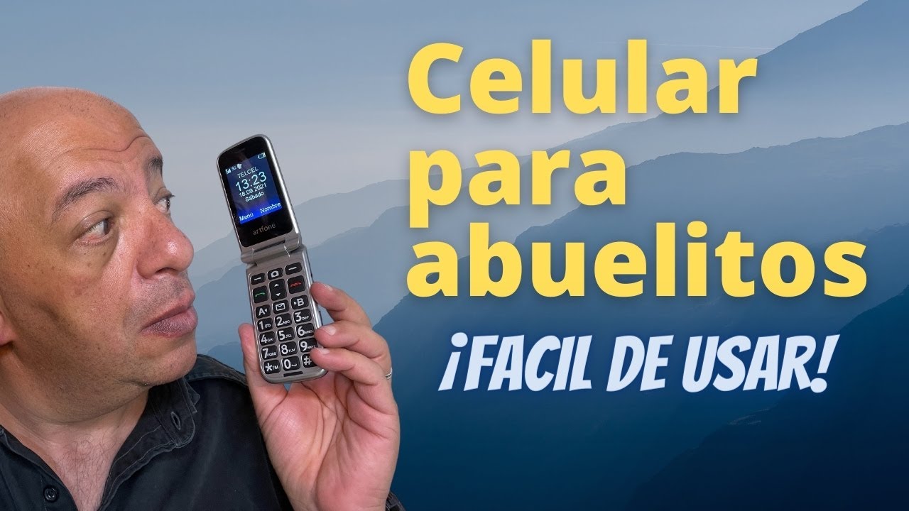 Celular para abuelos y adultos mayores. ¿Qué tan bien funciona? 