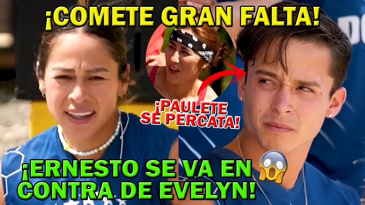 Ernesto comete GRAN FALTA! En contra de Evelyn!! | #ExatlónMéxico