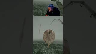 Catching a booty fish 😭🍑 #gaming  #indiegame #horrorgame #helpmemakethismakesense screenshot 2