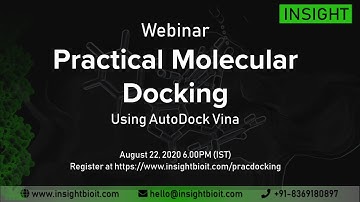 Webinar - Practical Molecular Docking