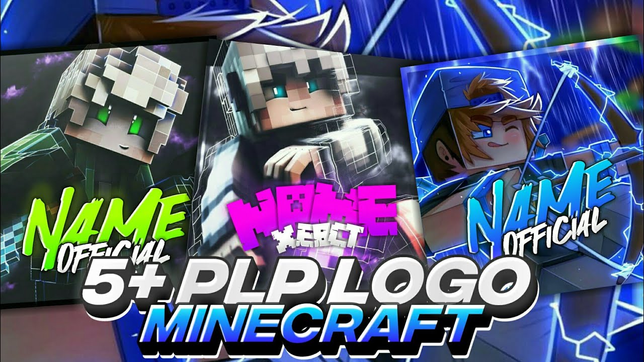 Bagi bagi 5+ Plp Logo Minecraft Keren!!?😳🔥 Anti Pasaran!!? Terbaru