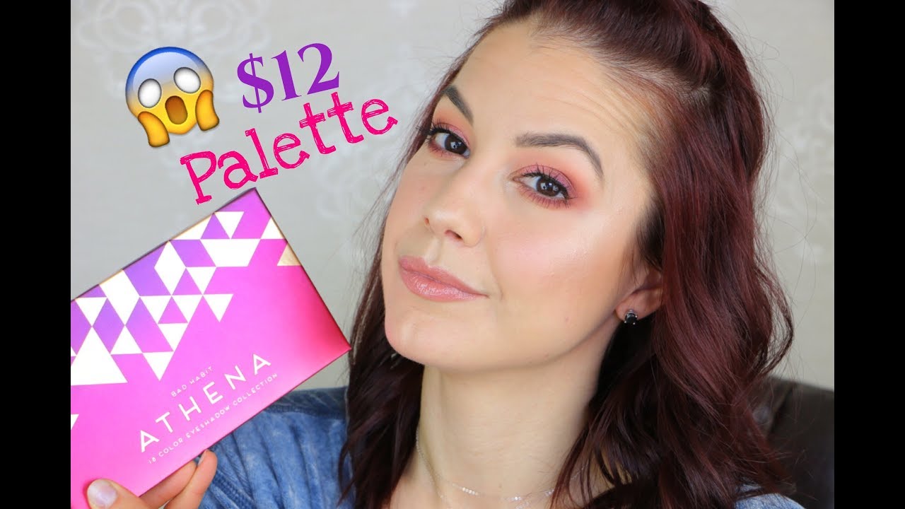 $12 Bad Habit Athena Palette Tutorial & First Impressions!