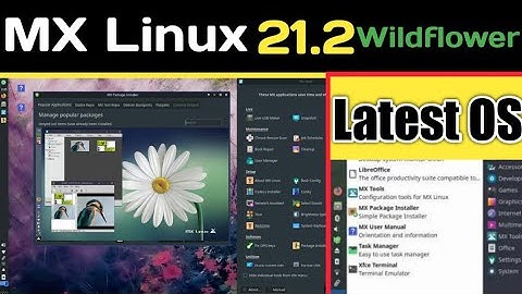 MX Linux 21.2 Wildflower|| Latest os||install||Demo@techwizer.