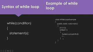 Lecture 15 While loop in Java