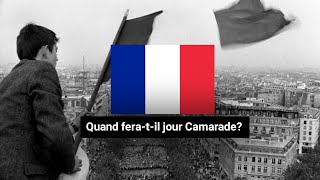 Quand Fera - T - Il Jour Camarade? (Fransızca Rus İhtilali Şarkısı) Türkçe Çeviri