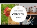 How to cut a whole chicken under 5 minutes