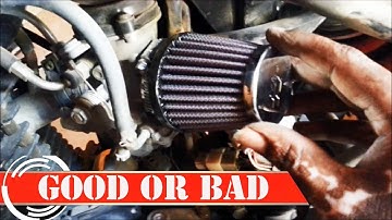 K&N AIR FILTER GOOD OR BAD FOR YOUR BIKE