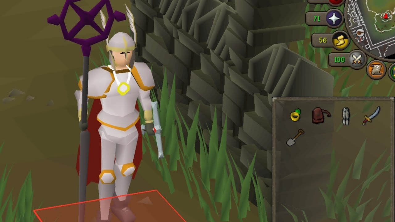 Barrows Run With ZERO Supplies | OSRS Ironman Guide