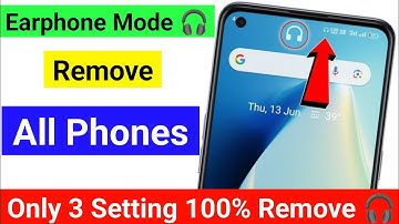 🎧earphone mode ko kaise hataye | how to remove headphone mode | Earphone mode ko kaise hataye | 2025