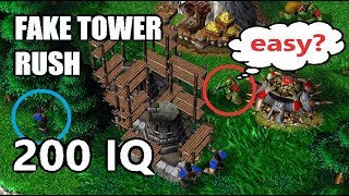 Fake Tower Rush 200 IQ Strat | Warcraft 3 TFT screenshot 2