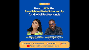 This STRATEGY would WIN YOU the Swedish Institute Scholarship. Use this WINNING TEMPLATE format.