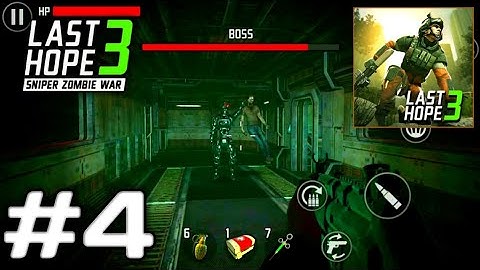 Last Hope 3: Sniper Zombie War - Gameplay Walkthrough - Part 4 - Level 16 to 20 (iOS, Android)