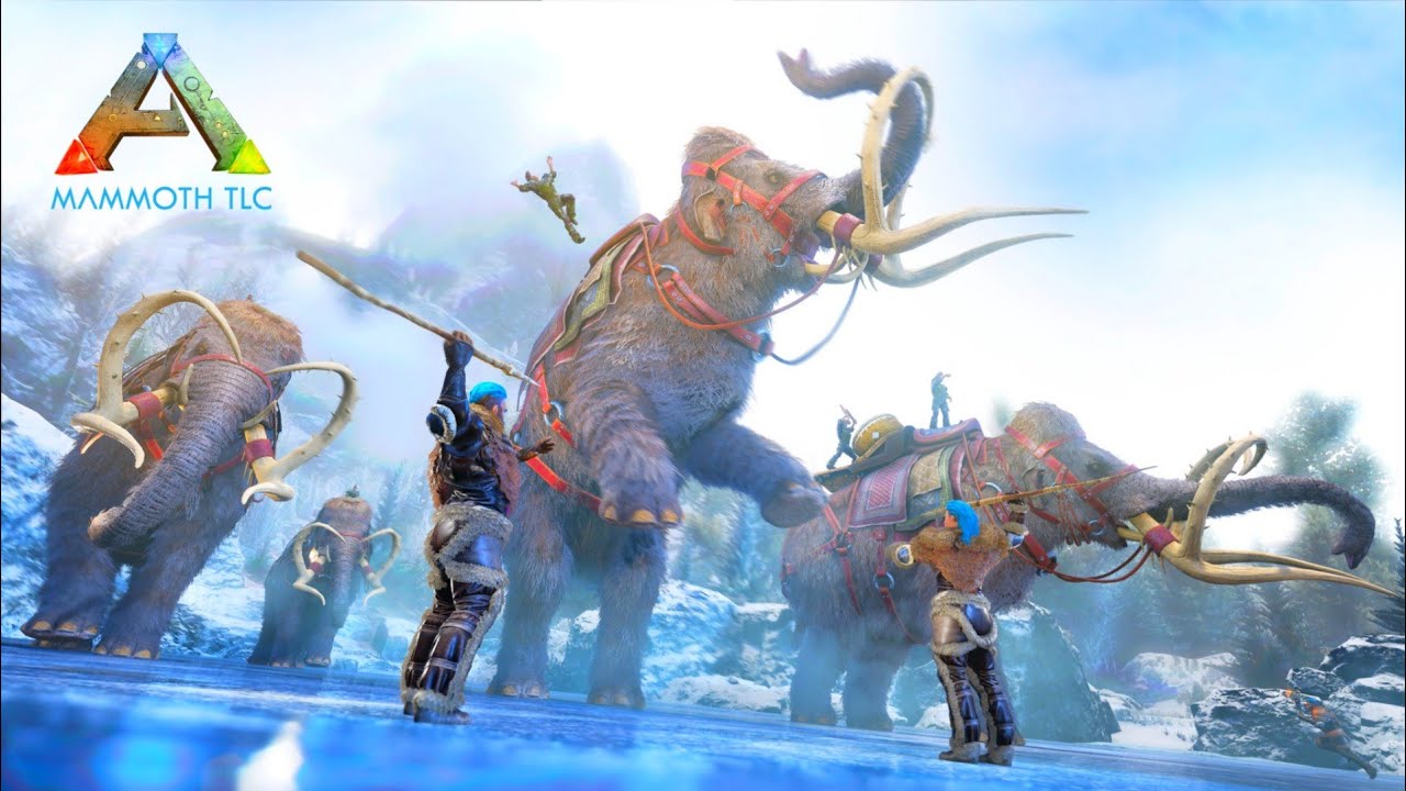 Tlc 3 Game Update Wolly Mammoth Evo Event More Ark Survival Evolved Youtube