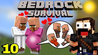 A FARM DE VILLAGERS MAIS ROUBADA na SÉRIE DO MINECRAFT BEDROCK 1.20