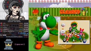 Mario Superstar Baseball Superstar% - Yoshi Islanders in 1:15:09 (Former PB) on Feb. 2, 2021