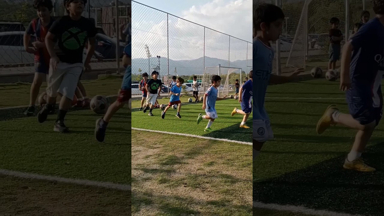 Best Foot ball club at Islamabad Club my baby is learning football at club