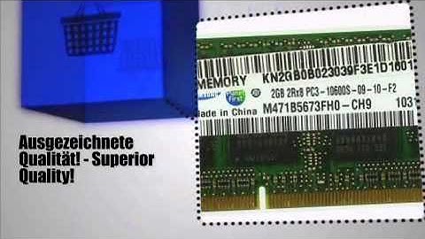 Notebook Ram:  2GB Samsung M471B5673FH0-CH9 PC3-10600S-09-10-F2 [10887] - m-ware.de