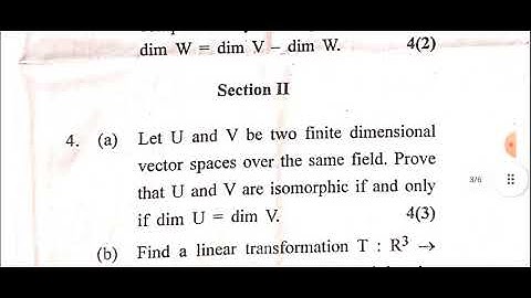 MDU B.SC/B.A 6th Sem Math Question Paper 2024 || CDLU B.A/B.Sc Linear Algebra Question Paper