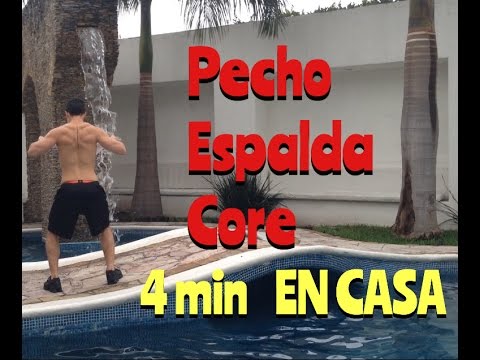 Pecho/Espalda/Core 4 min EN CASA health insurance
