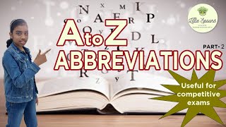Important A to Z Abbreviations | Part 2 | Devs' Little Spoons