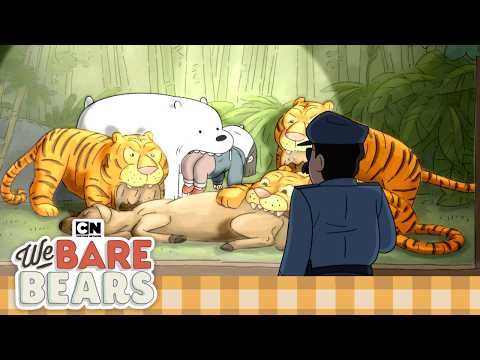 Night at the Museum, Bear Style | We Bare Bears | Cartoon Network