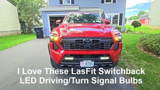 Installing LasFit Switchback LED Turn Driving Lights On My 2025 Toyota Tacoma