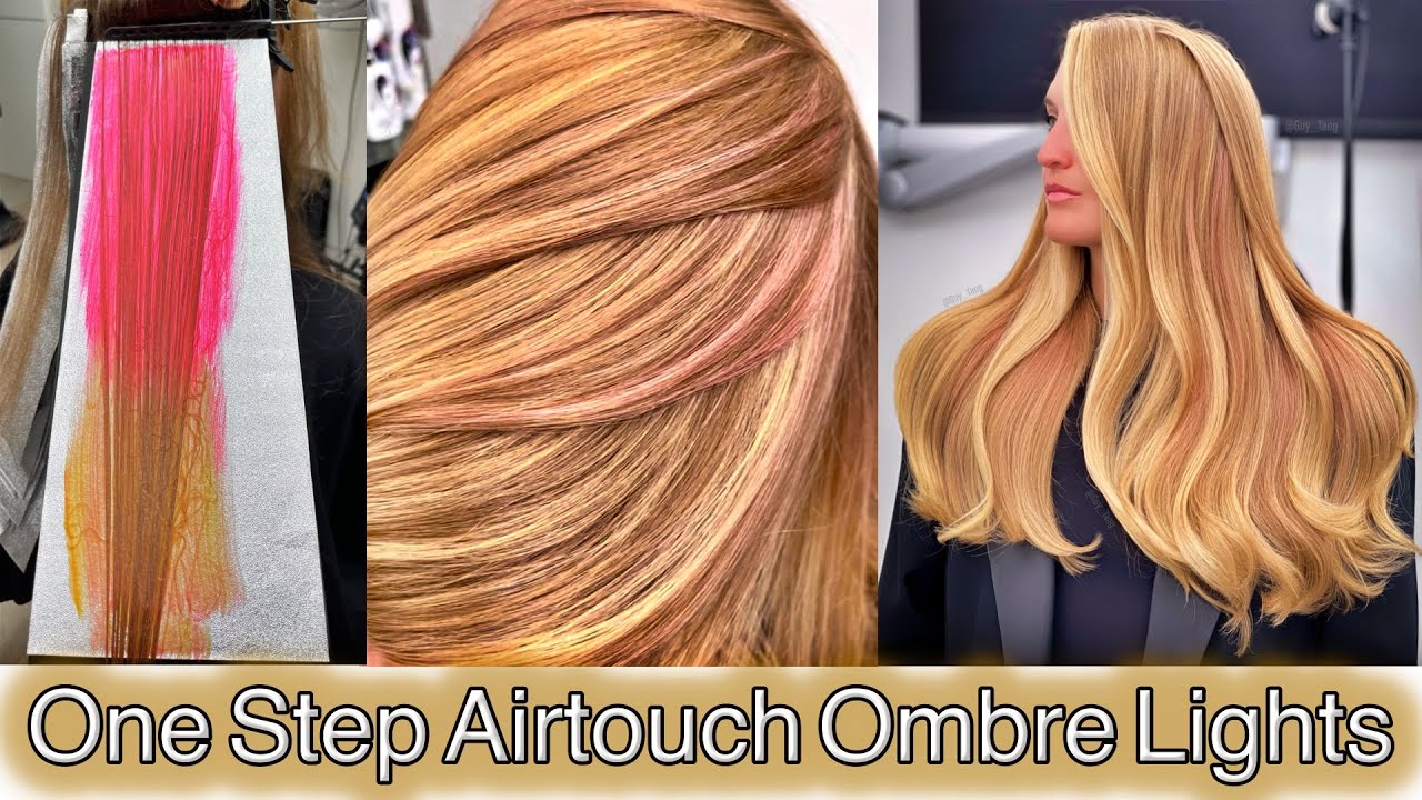 One Step Airtouch Ombre Lights/Lift Me Up (Bright Rose) Blonde 