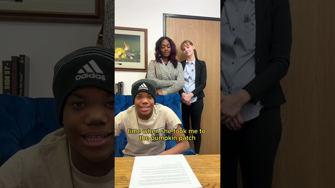 Сирота просит свою тетю усыновить его!